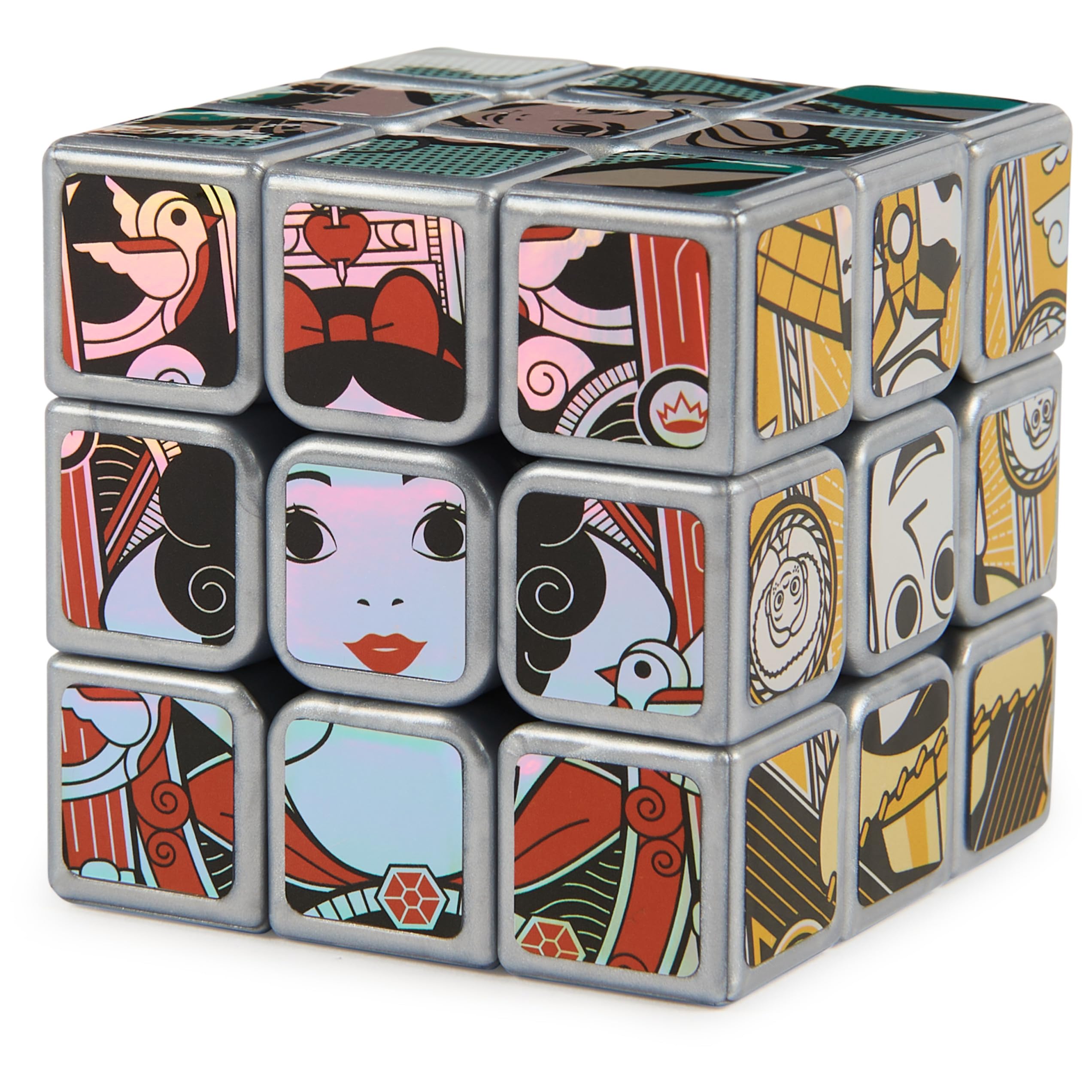 Amazon.com: Rubik's Cube, Disney 100th Anniversary Metallic